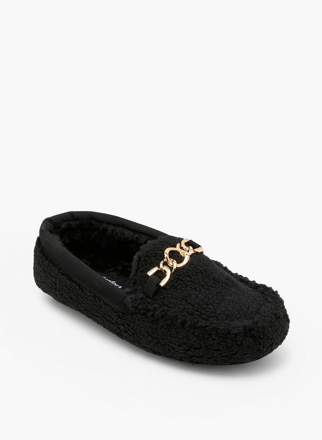 Le Confort Women Plush Bedroom Slippers - Image 3